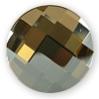 Swarovski 2035 Hot Fix Chessboard Circle Rhinestones 6mm